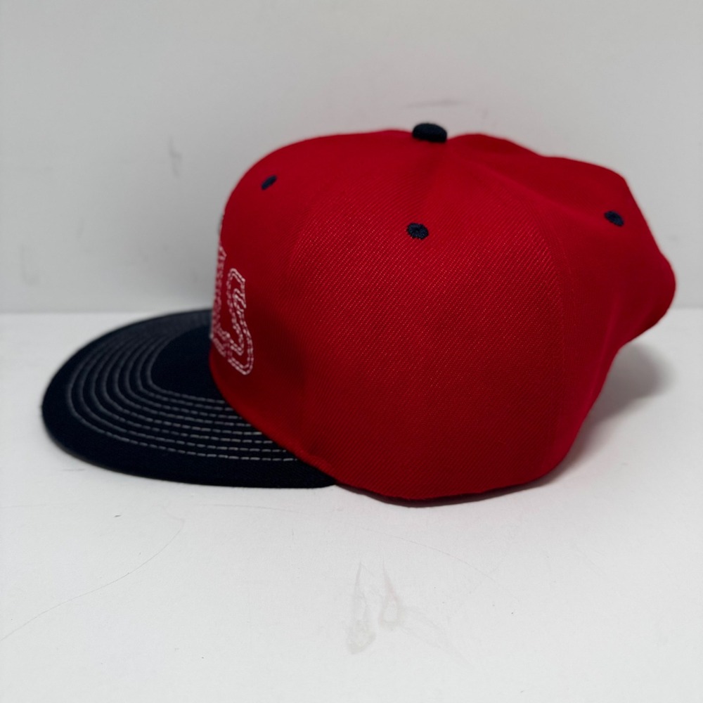 LA Angels Hat Red Navy Blue AAA Southern California Sixth Man Promotions - Picture 4 of 6